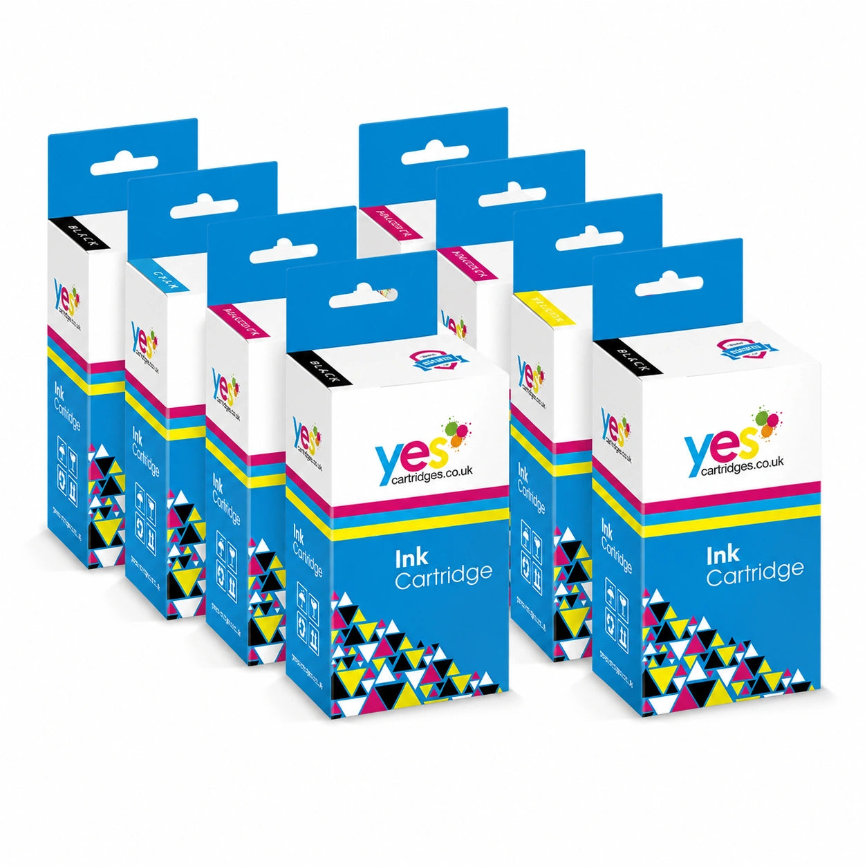 Premium Compatible Brother LC123 Colour Ink Cartridge Twin Multipack [ LC123VALBP ] - 8 Inks