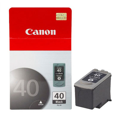 Genuine Canon PG-40 Black Ink Cartridge (PG40BKOEM)