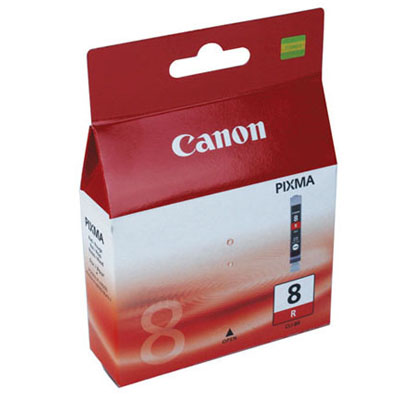 Genuine Canon CLI-8 Red Ink Cartridge (CLI8ROEM)