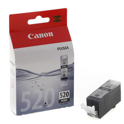 Genuine Canon PGI-520 Black Ink Cartridge (PGI520BKOEM)