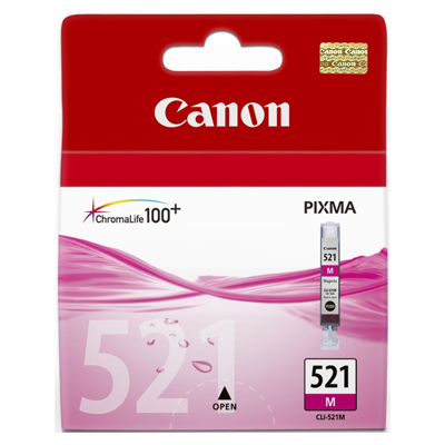 Genuine Canon CLI-521 Magenta Ink Cartridge (CLI521MOEM)