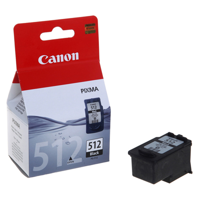 Genuine Canon PG-512 Black Ink Cartridge (PG512BKOEM)