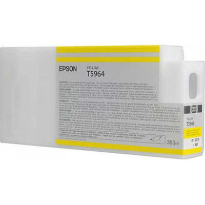 Genuine Epson C13T596400 Yellow Ink Cartridge (T5964YOEM)