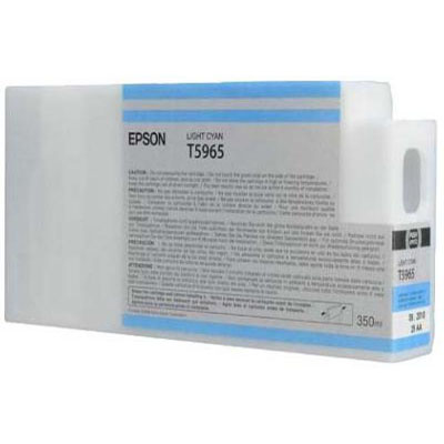 Genuine Epson C13T596500 Light Cyan Ink Cartridge (T5965LCOEM)