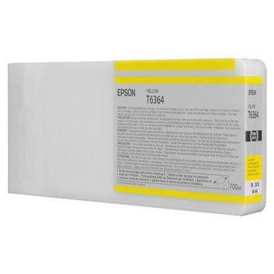 Genuine Epson C13T636400 Yellow High Capacity Ink Cartridge (T6364YHOEM)