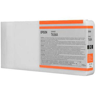 Genuine Epson C13T636A00 Orange High Capacity Ink Cartridge (T636AOHOEM)
