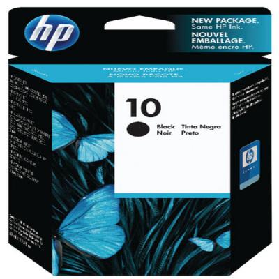 Genuine HP C4844AE (#10) Black Ink Cartridge (HP10BKOEM)