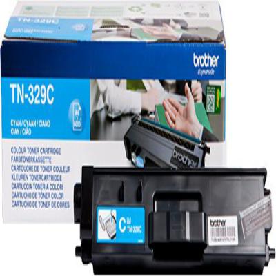 Genuine Brother TN-329C Cyan Extra High Capacity Toner Cartridge (TN329COEM)