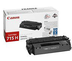 Genuine Canon 715H Black High Capacity Toner Cartridge (715BKHOEM)