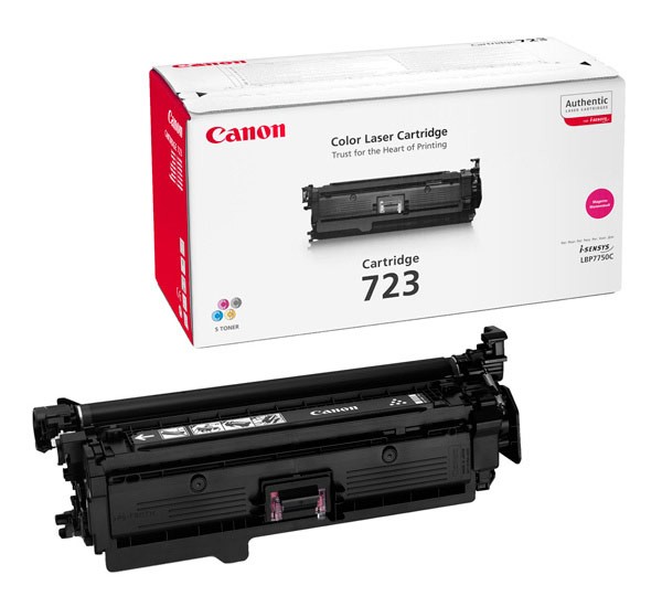 Genuine Canon 723 Magenta Toner Cartridge (2642B002AA)