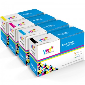 Compatible HP 643A Multi Pack Toner Cartridge (HP643ABKCMYMULTICOM)