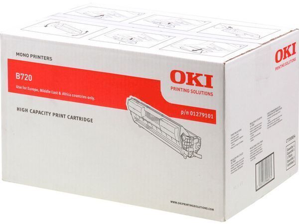 Genuine Oki (OK01279101) Black Toner Cartridge (1279101)