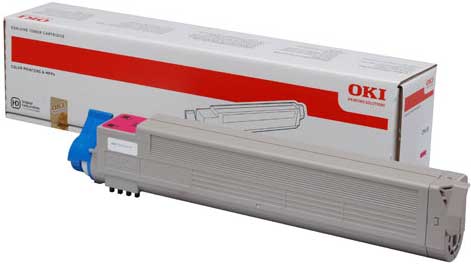 Genuine Oki (OK43837130) Magenta Toner Cartridge (43837130)